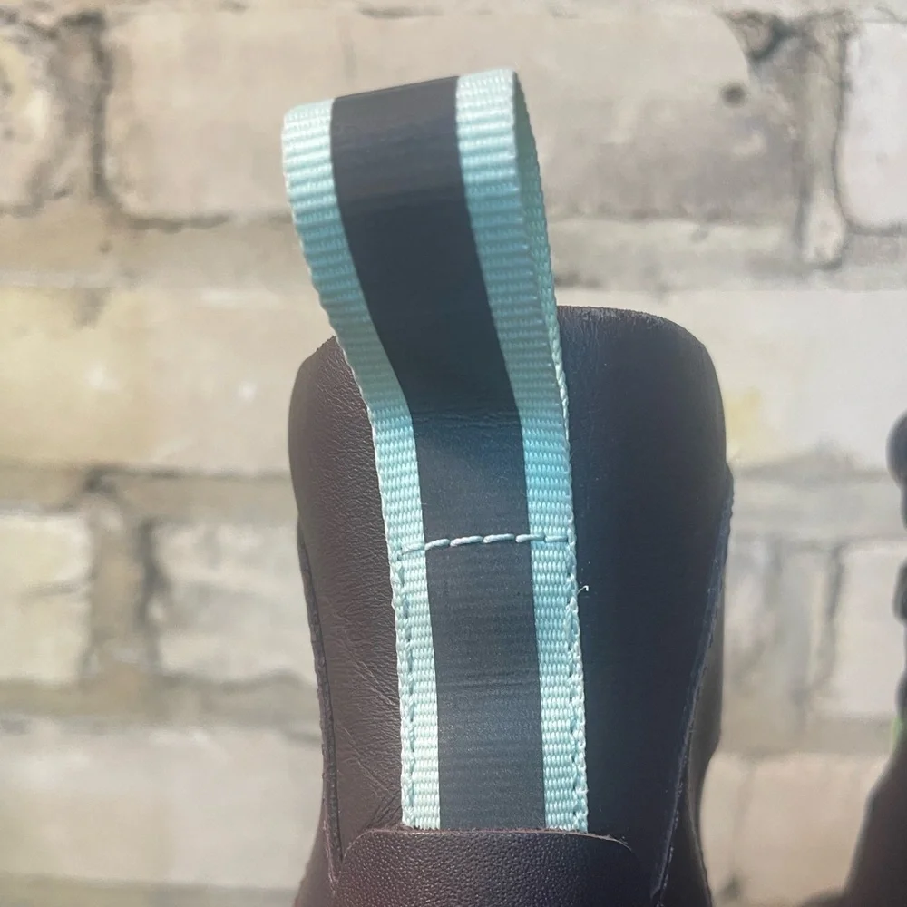 Sorel Brex Heel Lace Boot, Waterproof, Rainboot, Berry, Sz. 5.5 - Picture 13 of 16